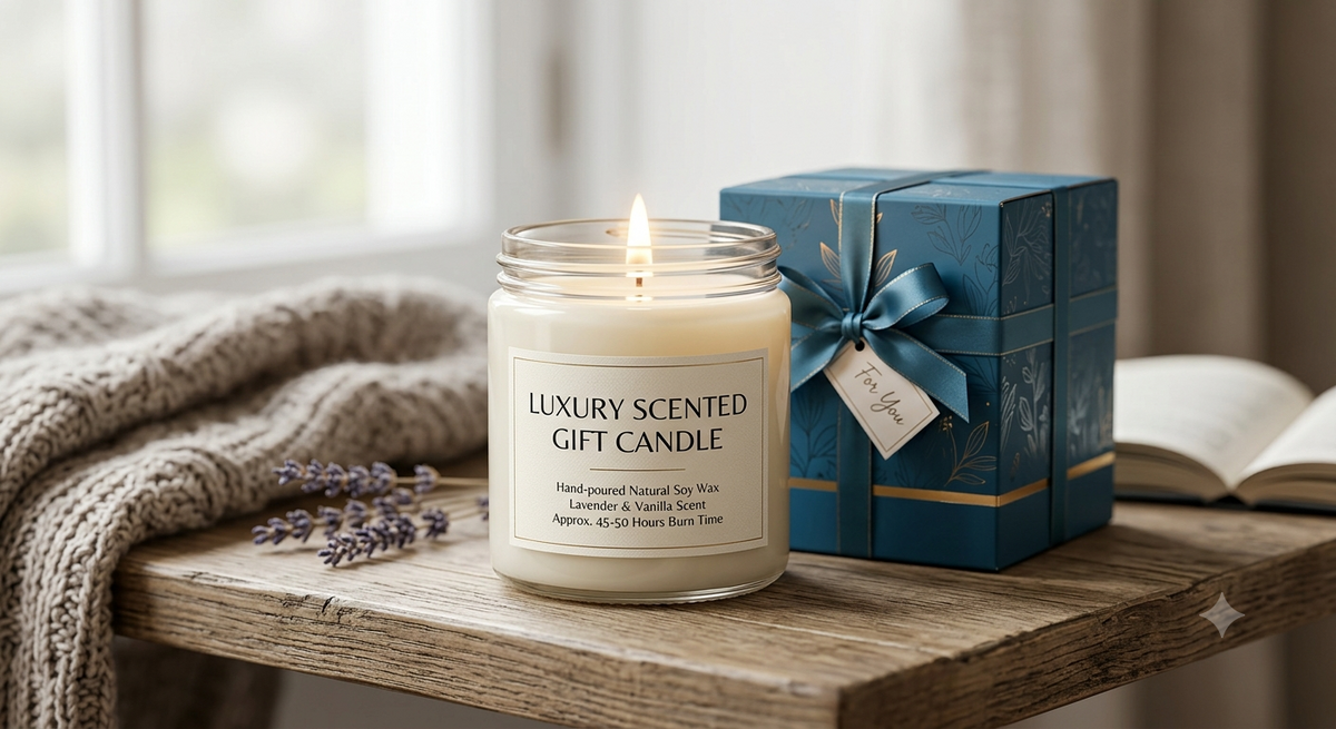Luxury Scented Gift Candle – The Perfect Gift of Relaxation