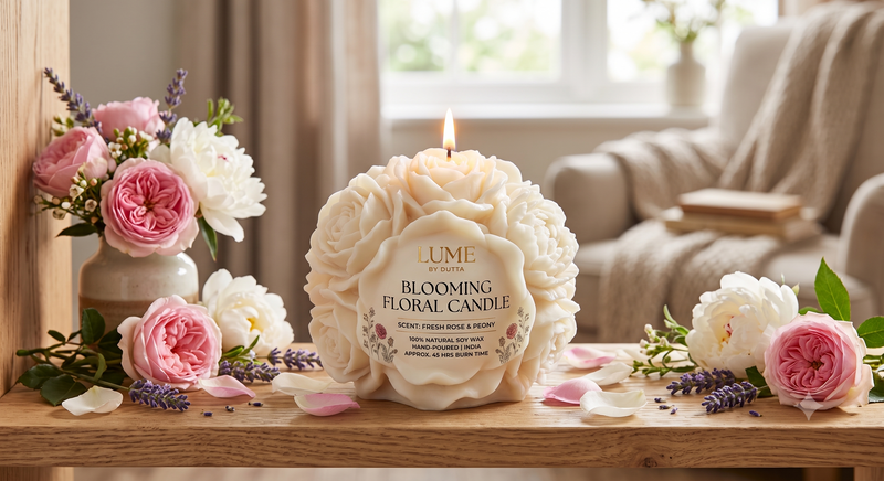 FLOWERS CANDLES